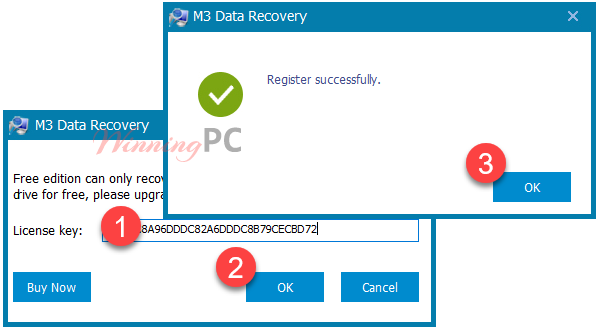 M3 raw drive recovery 5 license key